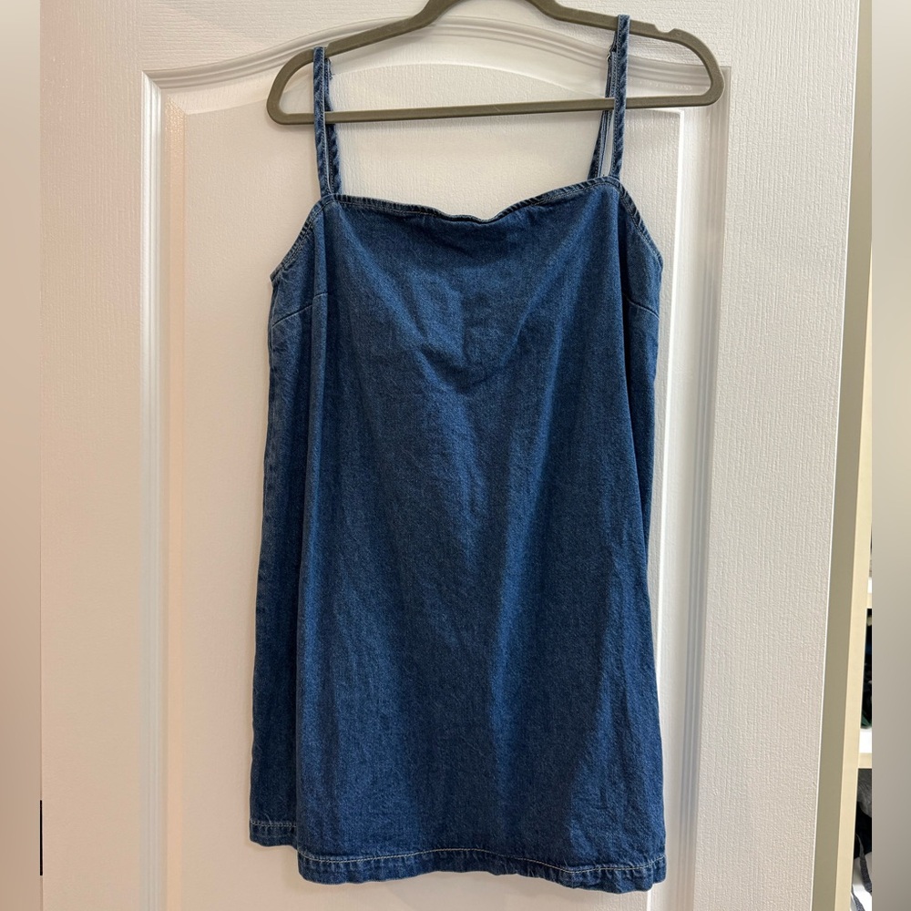 Reformation Blue Denim Dress